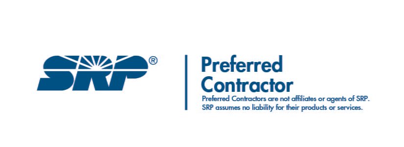 about srp certified contractor logo